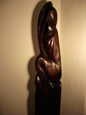 Sculptura Lemn de tei, 116 cm - Ispita