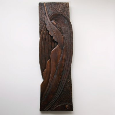 Sculptura Lemn de stejar, basorelief, 100 x 30 cm 
colecţia personală - Tangenţă