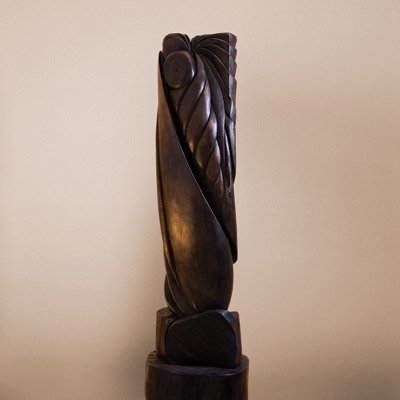 Sculptura Lemn de tei, 98 cm - Metamorfoză