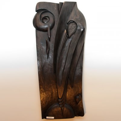 Sculptura Lemn de tei, 86 x 41 cm - Contopiri
