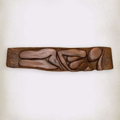 Sculptura Lemn de stejar, basorelief, 78 x 18 cm
colecţia personală - Nud I