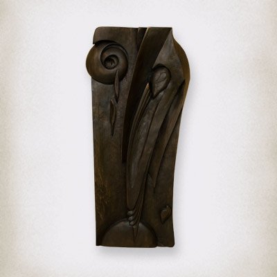 Sculptura Lemn de tei, basorelief, 86 x 40 cm - Contopiri