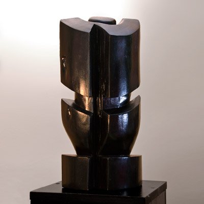 Sculptura Lemn de brad, 40 cm 
colecţia personală - Ritmuri