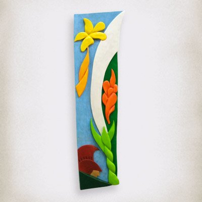 Sculptura Lemn de tei, basorelief, 72 x 28 cm 
colecţie particulară - Primăvara