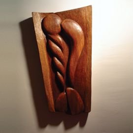 Sculptura Lemn de stejar, basorelief, 85 x 40 cm 
colecţie particulară  - Fecunditate