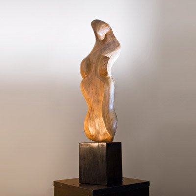 Sculptura Lemn de păr, 63 cm - Mater