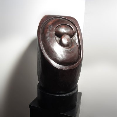 Sculptura Lemn de tei, 49 cm
colecţia personală - Maternitate XIV