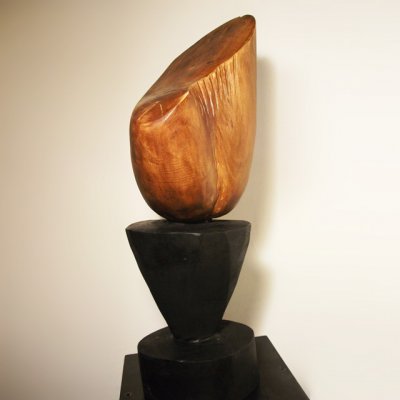 Sculptura Lemn de nuc, 55 cm
colecţia personală - Pasăre XXII