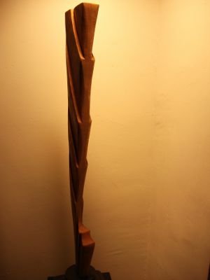 Sculptura Lemn de stejar, 98 cm
colecţia personală - Pasăre XV