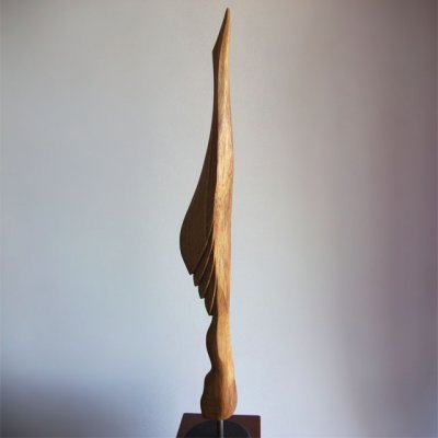 Sculptura Lemn de stejar, 80 cm
colecţie particulară - Pasăre XXII